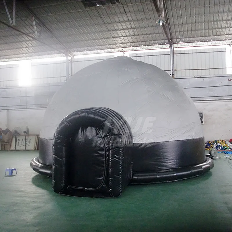 Portable School Dia 6m Inflatable Planetarium Dome Projection Tent With Projector