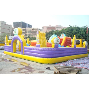 Factory Sale Price Jumpers Playhouse Bounce Indoor Inflatable Park Playground For Sale