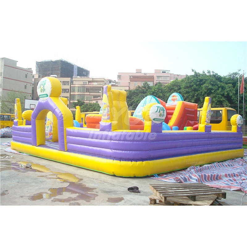 Factory Sale Price Jumpers Playhouse Bounce Indoor Inflatable Park Playground For Sale