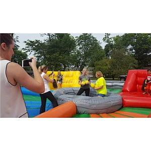 Power Test Hungy Hippo Inflatable Game For Adults N Kids Indoor  Hippo Chow Down Inflatable Game For Sale