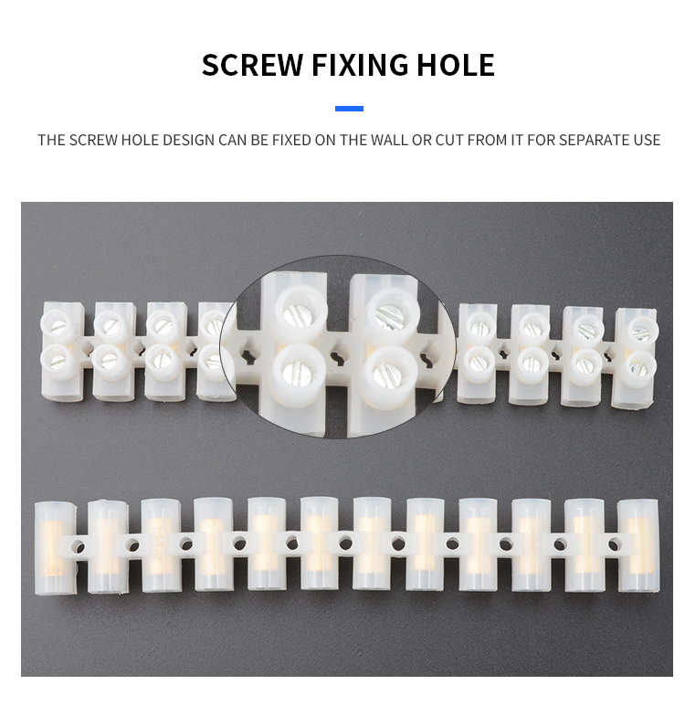 12 way connector strip