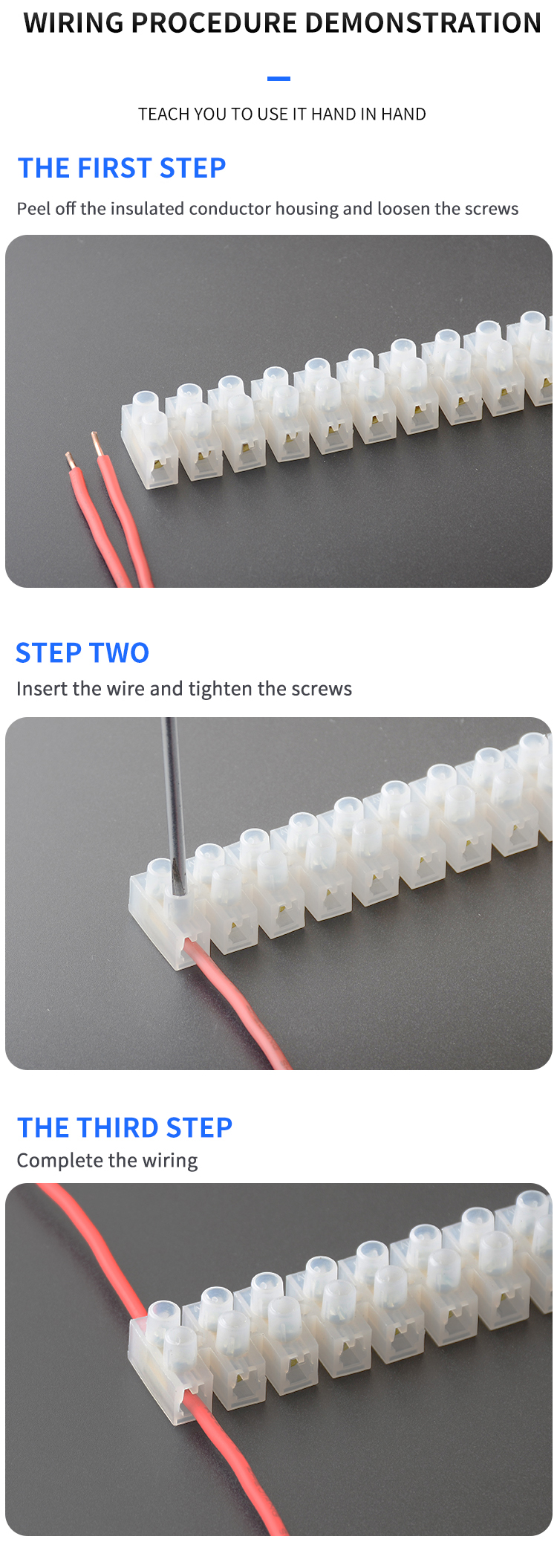 plastic terminal block