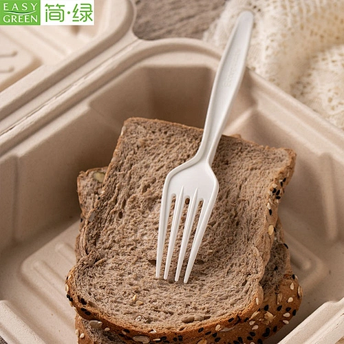 100% Biodegradable compostable bio degradable cutlery knives forks and spoons