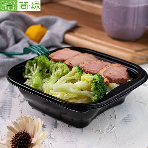 Disposable packaging box with Lids bpa free containers plastic lunch boxes for food storage