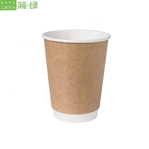 Disposable wholesale mini 12oz 300ml custom logo double wall travel coffee paper cup