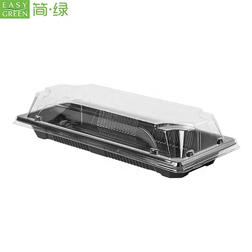 Easy Green compostable biodegradable sushi tray plastic product