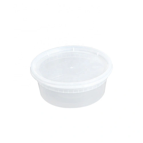 Easy Green Microwavable PP deli hot soup sushi soy sauce fish plastic cup/bottle with lid