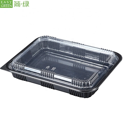 Easy Green Eco Friendly PS Plastic Bamboo Fibre Bento Lunch Box Container For Kids