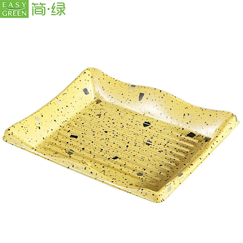 Easy Green Custom Rectangle One Time Fast Food Contenedor De Sushi Package Box