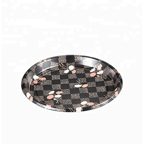 Easy Green Round Disposal Plastic Food/Fruit Container  Packaging Sushi Tray Party Tray