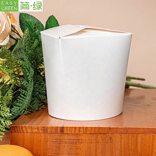 Disposable Hot Sale Kraft Take Out Boxes 32oz Microwavable Paper Takeout Togo Lunch Box Bulk to Go Containers Restaurant Supply
