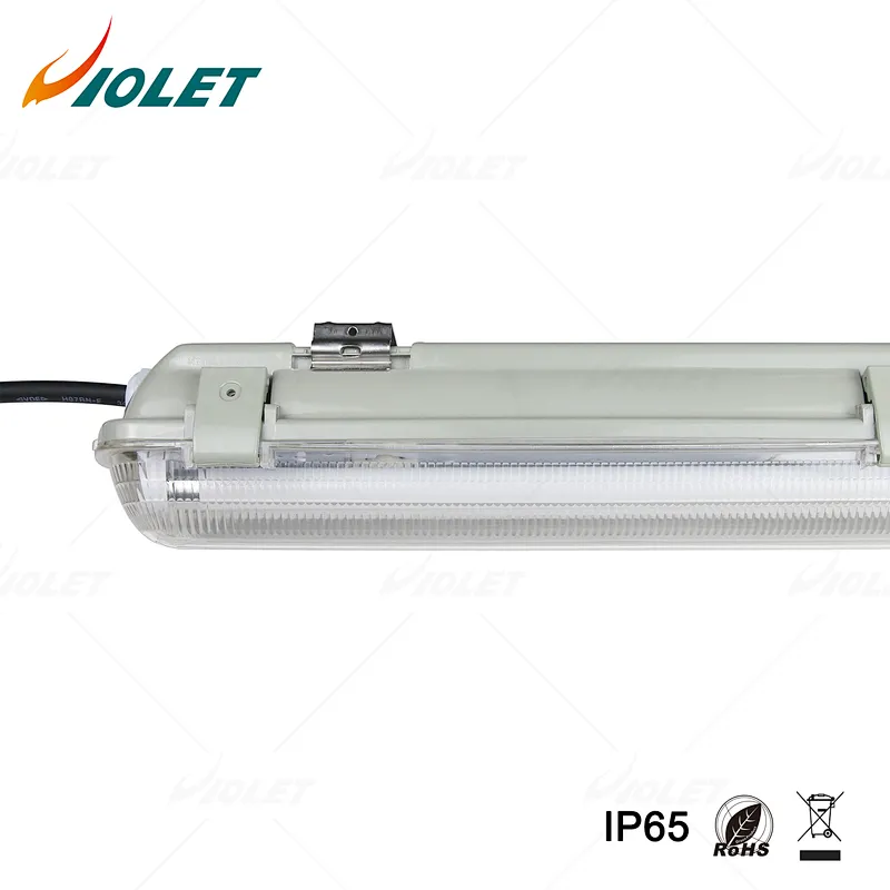 IP65 IK08 LED Batten Light for Warehouse Use Tri Proof Tube light