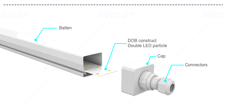 linear lamp structure