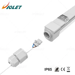 Tri Proof Linear Batten LED Light Straight Tube Fit for Meeting Room IP65 IK08