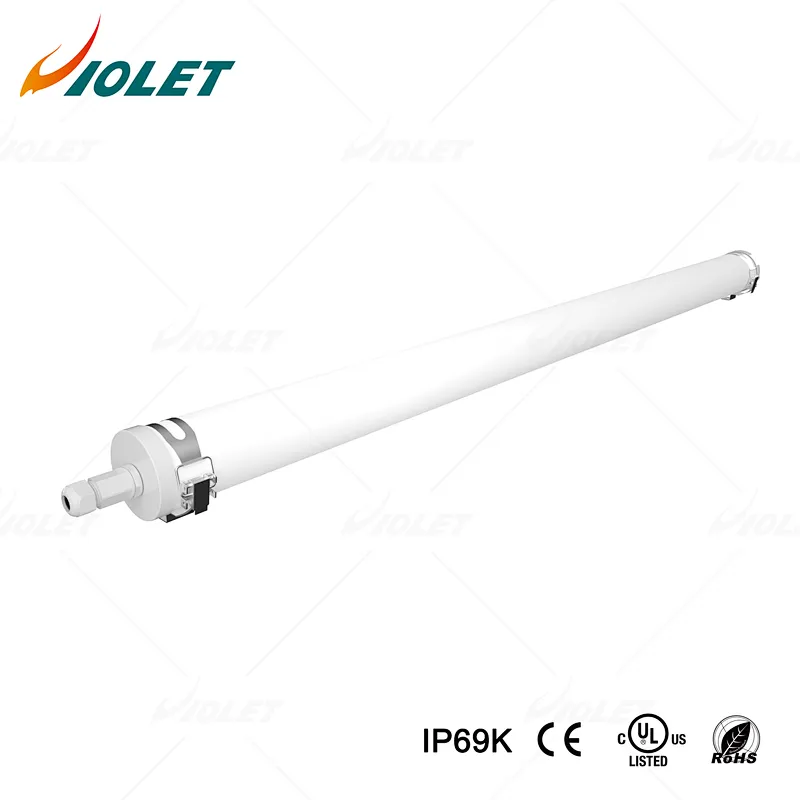 IP69K IK06/IK10 Tri Proof LED Batten Light for Farm Industrial Lighting