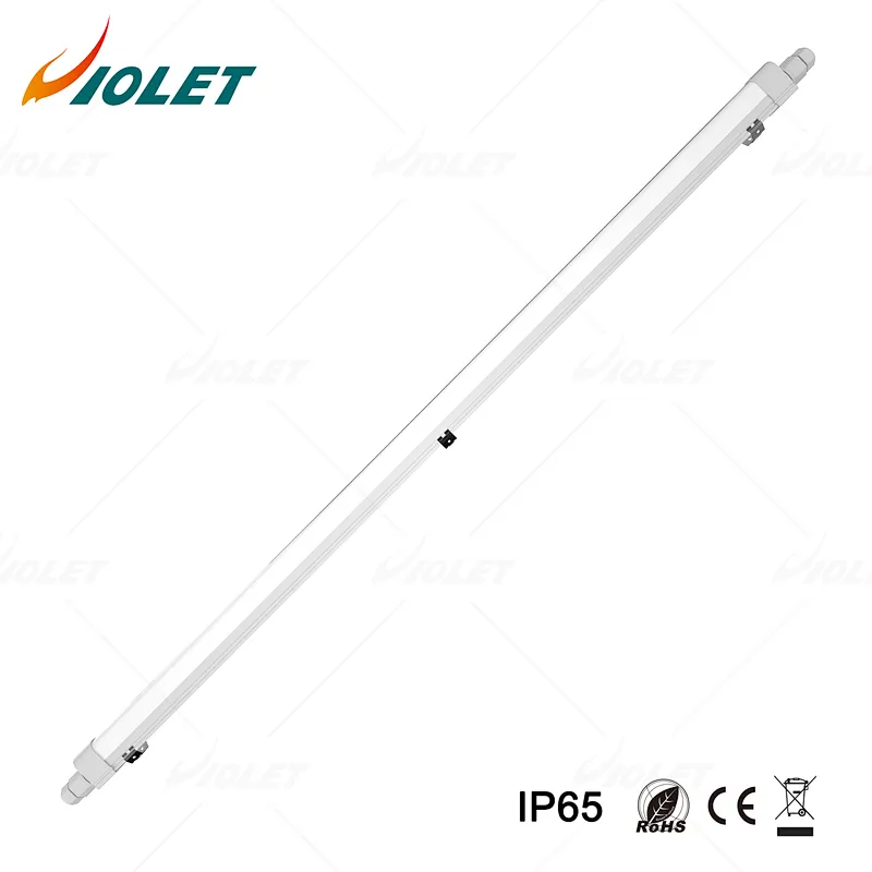 Tri Proof Linear Batten LED Light Straight Tube Fit for Meeting Room IP65 IK08