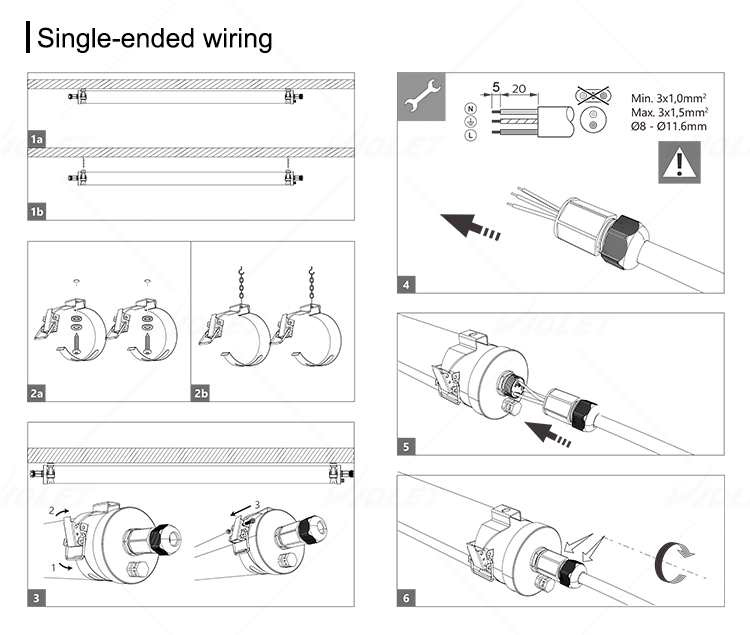 led triproof light manufacturer