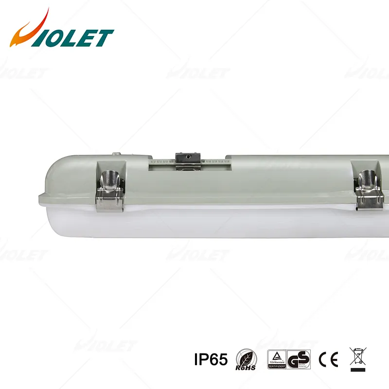 IP65 IK08 Waterproof LED Batten Light for Underground Parking Lot Vapor Tight