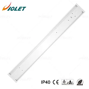 IP40 LED Linear Batten Light for Meeting Room 3 End Wiring Easy to Install