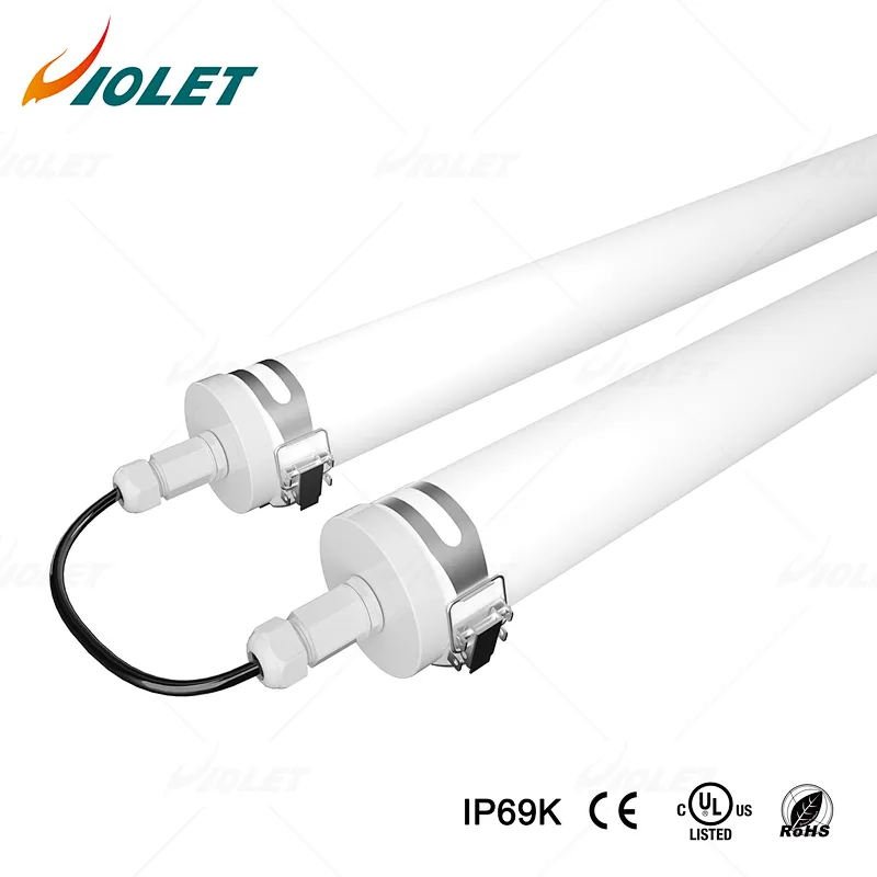 IP69K IK06/IK10 Tri Proof LED Batten Light for Farm Industrial Lighting