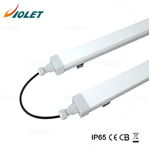 IP65 Tri Proof LED Batten Light for Subway Linkable Design DOB Construct