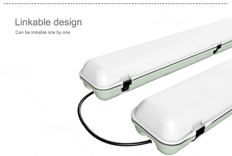 ip65 led batten light linkable
