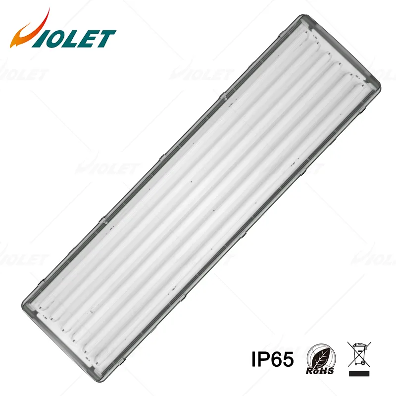 LED Tri Proof Light T8 Fittings Replace 4*28W 4*36W Conventional Tubes and LED Tubes