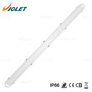 IP66 IK08 Tri Proof LED Batten Light with PC Housing Fit for Warehouse Supermarket