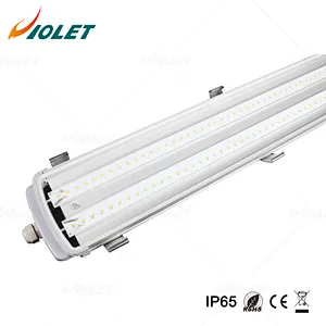 IP65 LED Vapor Tight Light for Warehouse, Home Gym, with PC Diffuser & Aluminium Housing