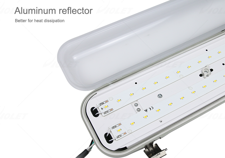 waterproof batten lights aluminum cover