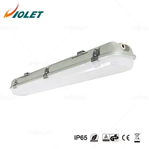 IP65 IK08 Waterproof LED Batten Light for Underground Parking Lot Vapor Tight