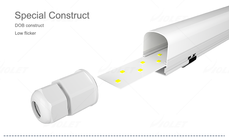 5ft batten light DOB construct
