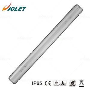 IP65 Waterproof Linear Light Transparent Cover 47W/52W 1200MM/1500MM Single Twin LED Tube Lighting Fixtures