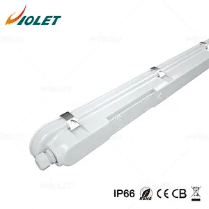 IP66 IK08 Tri Proof LED Batten Light with PC Housing Fit for Warehouse Supermarket