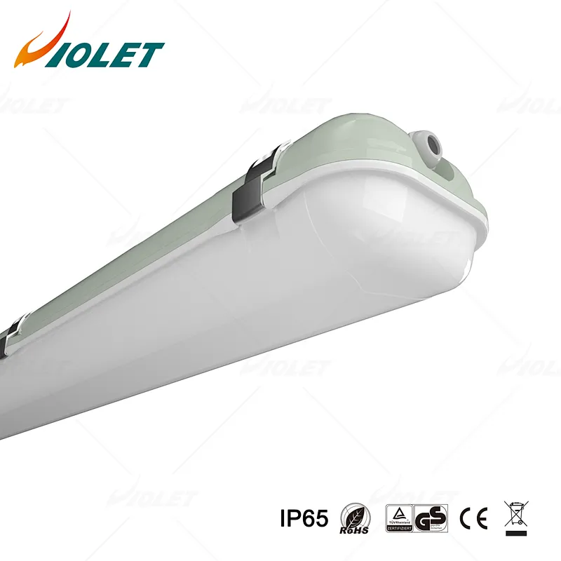 IP65 IK08 Tri Proof LED Light Fit Outdoor Use for Tunnel 2FT/4FT/5FT