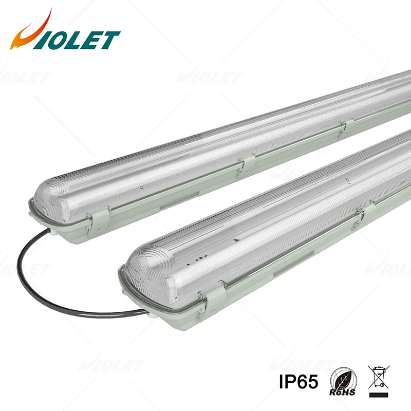 IP65 IK08 LED Batten Light for Warehouse Use Tri Proof Tube light