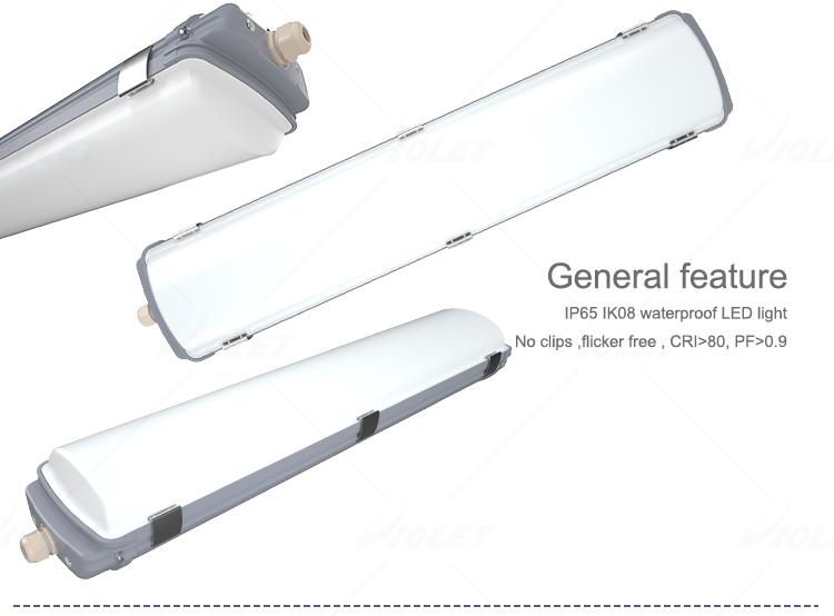 led waterproof tube light ik08