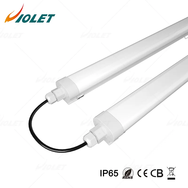 IP65 LED Linear Batten Light with DOB Construct Fit for Garage