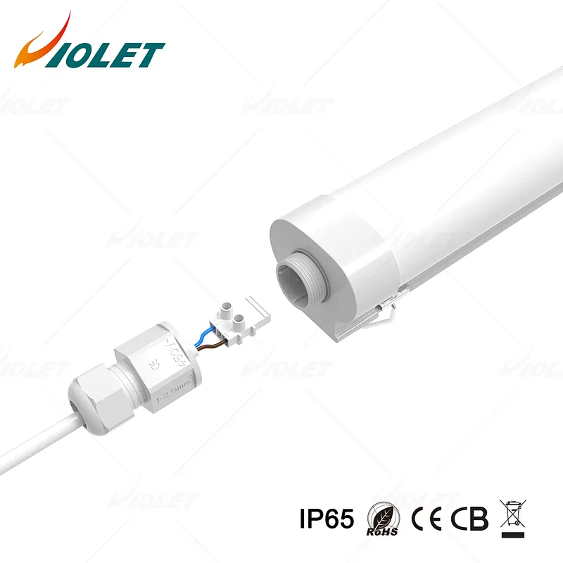 IP65 LED Linear Batten Light with DOB Construct Fit for Garage