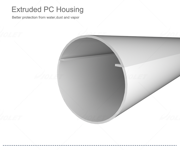 5 foot led batten PC housing