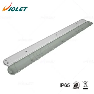 Industrial T8 LED Tube Light Fit for Warehouse Tunnel IP65 IK08 Waterproof Batten