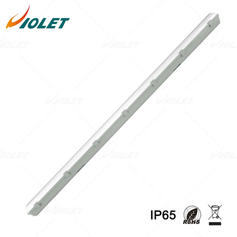 Industrial T8 LED Tube Light Fit for Warehouse Tunnel IP65 IK08 Waterproof Batten