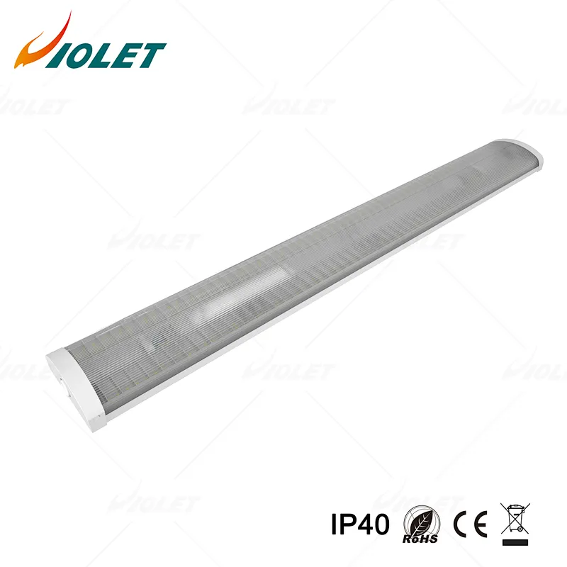 IP40 Linear Batten LED Light for Indoor Use Fit for Meeting Room Hotel Hospital