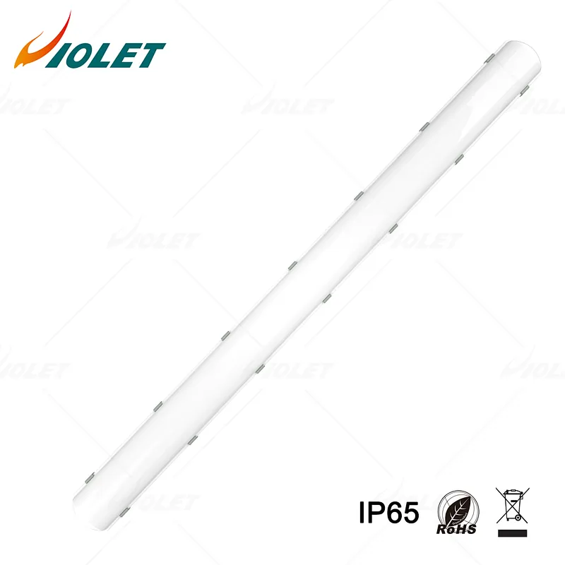 Industrial T8 LED Tube Light Fit for Warehouse Tunnel IP65 IK08 Waterproof Batten