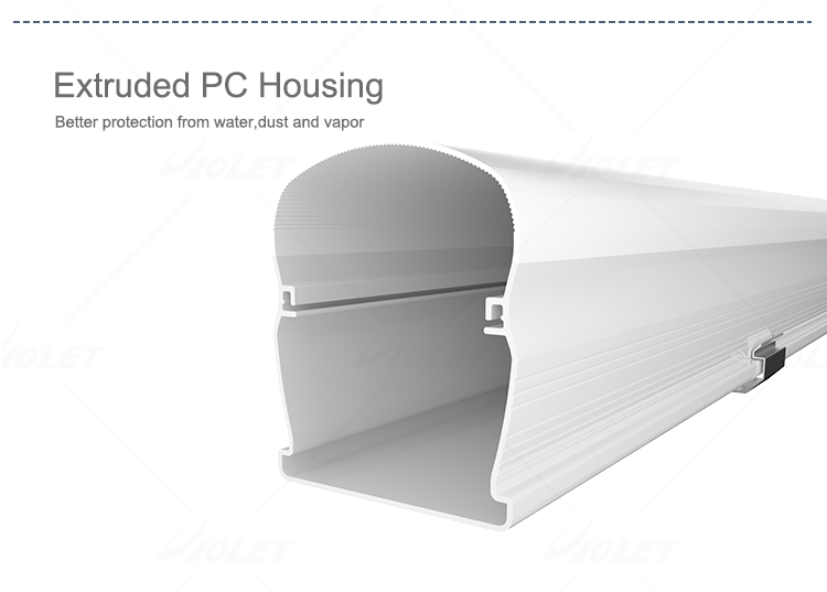 water proof led light PC housing