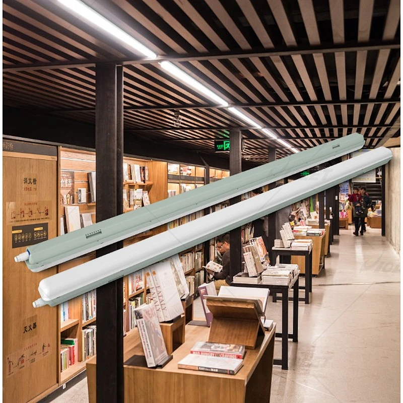 IP65 IK08 Tri Proof LED Batten Light Fit for Warehouse Shopping Mall