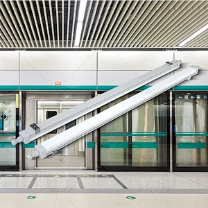 IP65 Tri Proof LED Batten Light for Subway Linkable Design DOB Construct