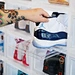 Drop Front Clear Plastic Sneaker Case