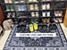 Custom carpet with sneaker logo