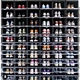 Drop Front Clear Plastic Sneaker Case